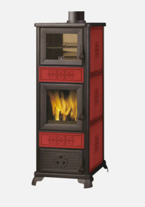 Decor c evo  struttura stufa a legna in stile rustico