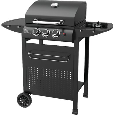Barbecue gas mambo 2+1 domus fuochi 2+1 cm 106x57 h.cm 103