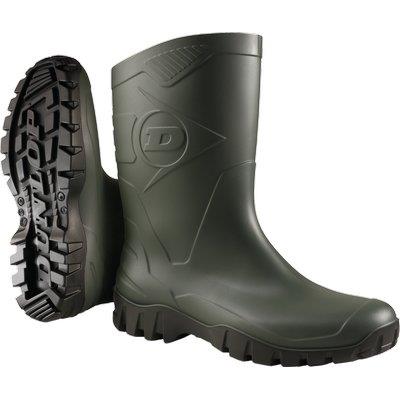 Stivale pvc tronchetto dane dunlop verde 43