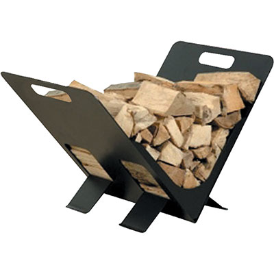 Portalegna moderno per camino cm 38x30x27h