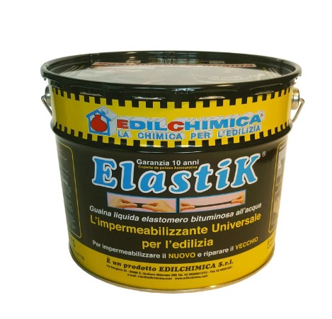 Elastik latta da 10 kg guaina liquida elastomero bituminosa all&rsquo;acqua