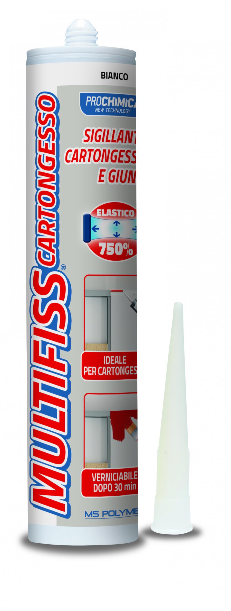 Multifiss cartongesso sigillante cartongesso e giunti 280 ml