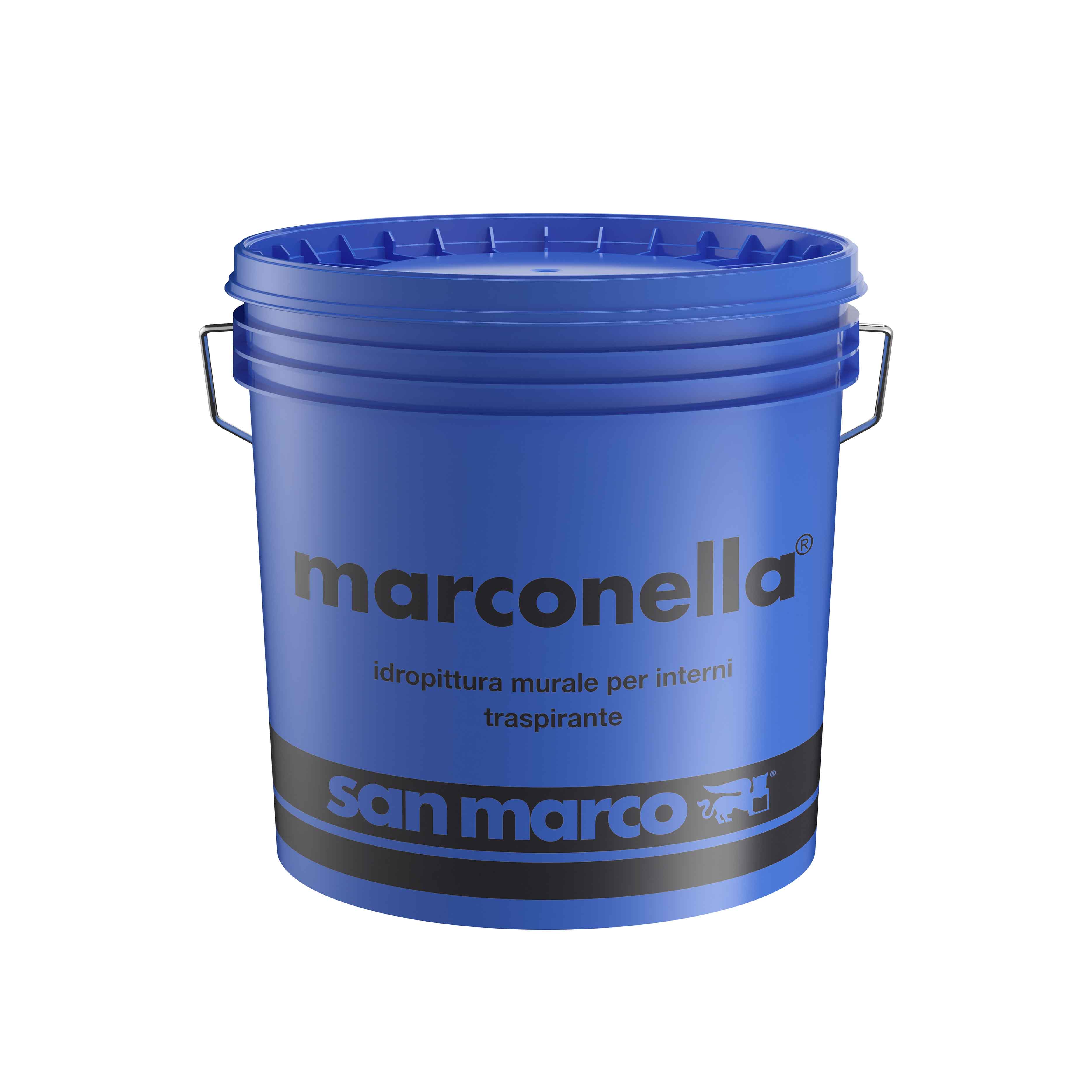 Marconella idropittura super traspirante per interni lt 5 bianco