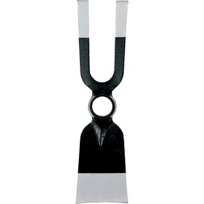 Zappa bidente occhio tondo 228 stars acciaio forgiato gr 425 mm 70x270 sm.mm 32