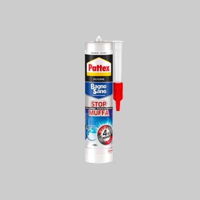 Silicone bagno sano stop muffa pattex 300 ml - col. bianco