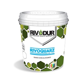 Pittura acrilsilossanico rivoquarz silox lt.1 bianco