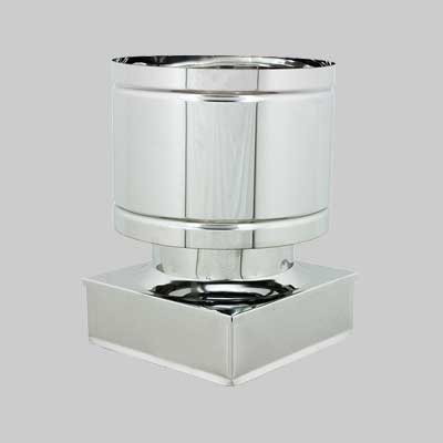 Fumaiolo quadro antivento 370x370 mm