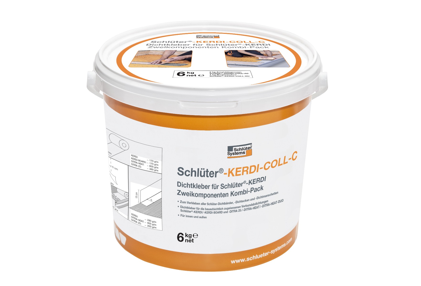 Kerdi-Coll-C Collante Bicomponente conf. 6 Kg