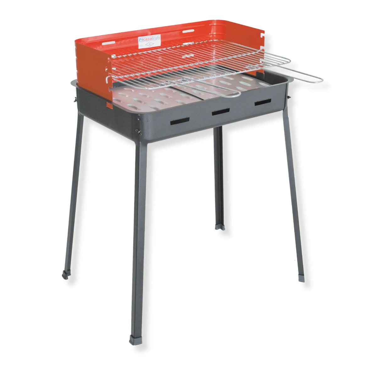 Barbecue a carbonella grande cm 60x40,5x85h
