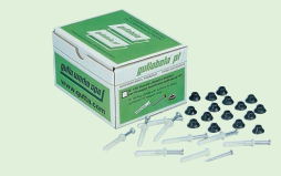 Tasselli completi di bottoni fissaggio gutta beta pt confezione 100 pezzi