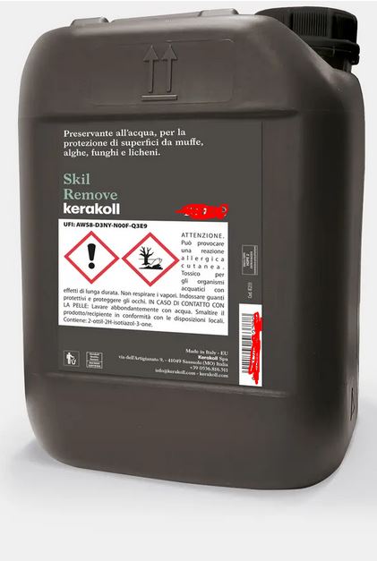 Bonificante inodore Skill remove (ex kerakover eco activ) 5 lt antimuffa da interni e esterni